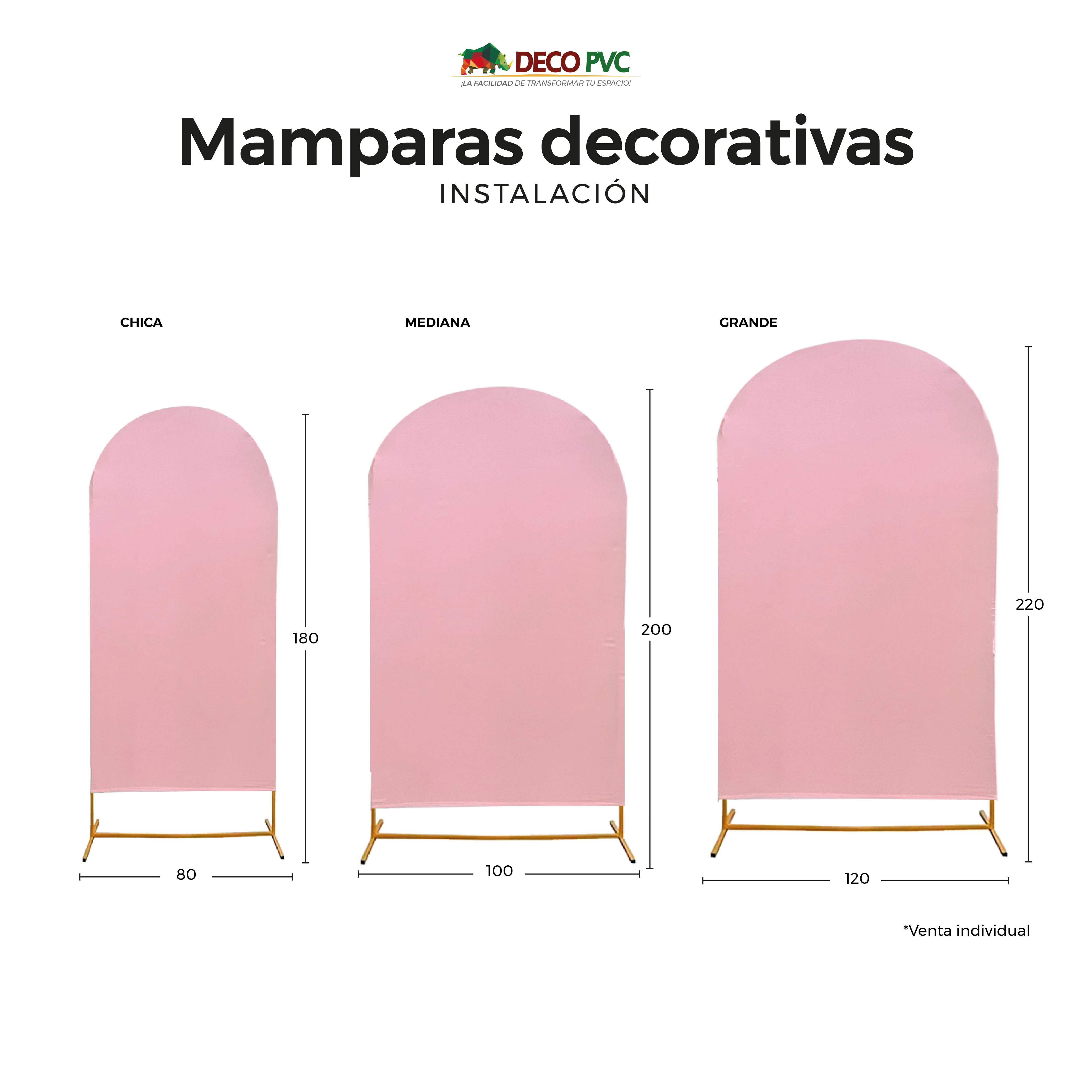 Foto 5 pulgar | Dúo / Kit De Mampara Chica .80x1.80 Decorativa Con Funda