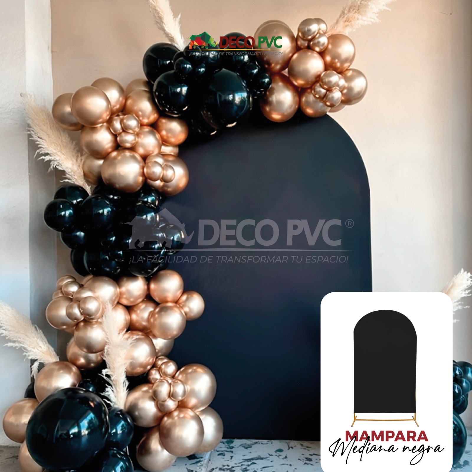 Foto 3 pulgar | Dúo / Kit De Mampara Mediana 100x200 Decorativa Con Funda