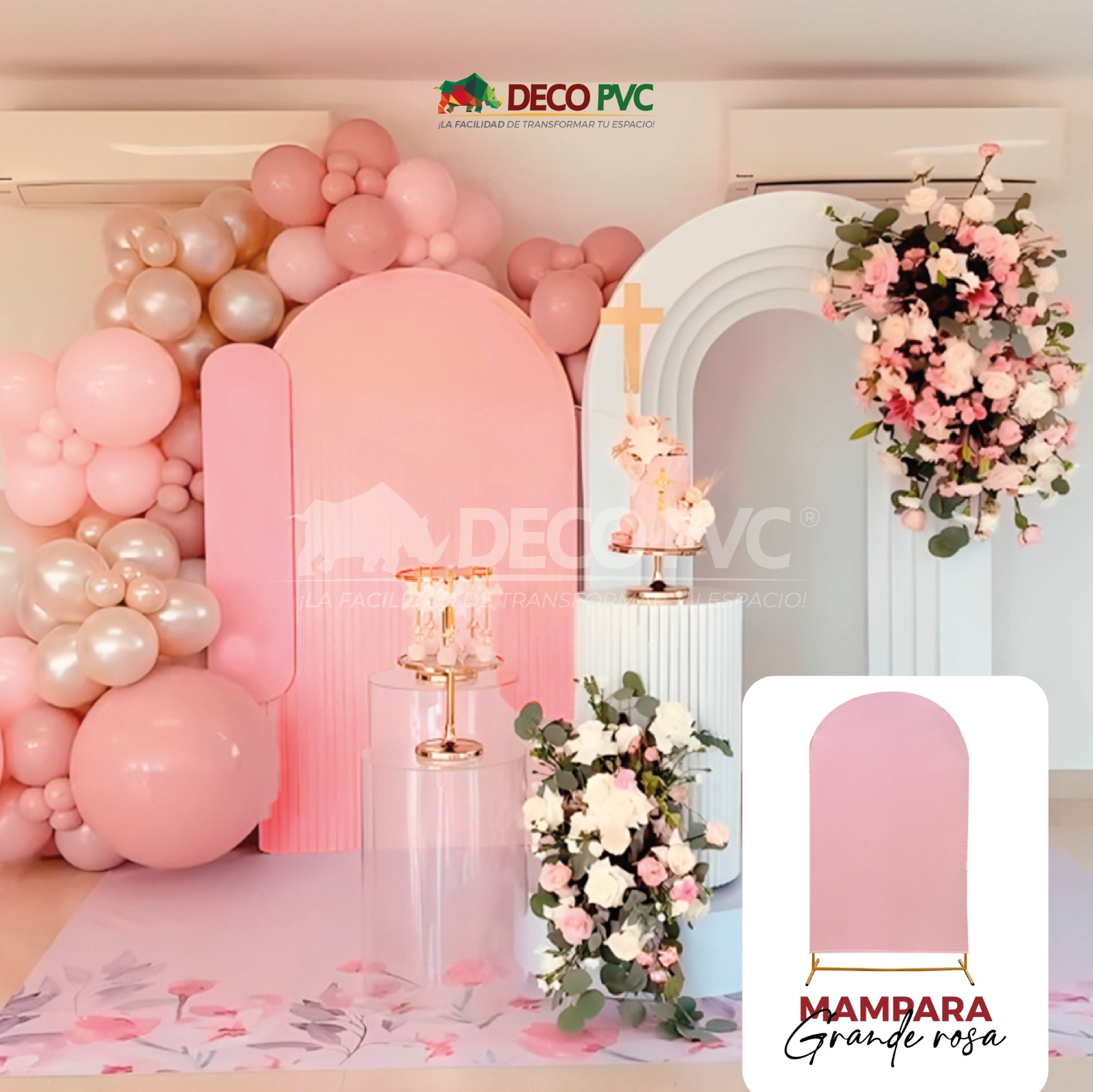 Foto 2 | Dúo / Kit De Mampara Grande 120x220 Decorativa Con Funda