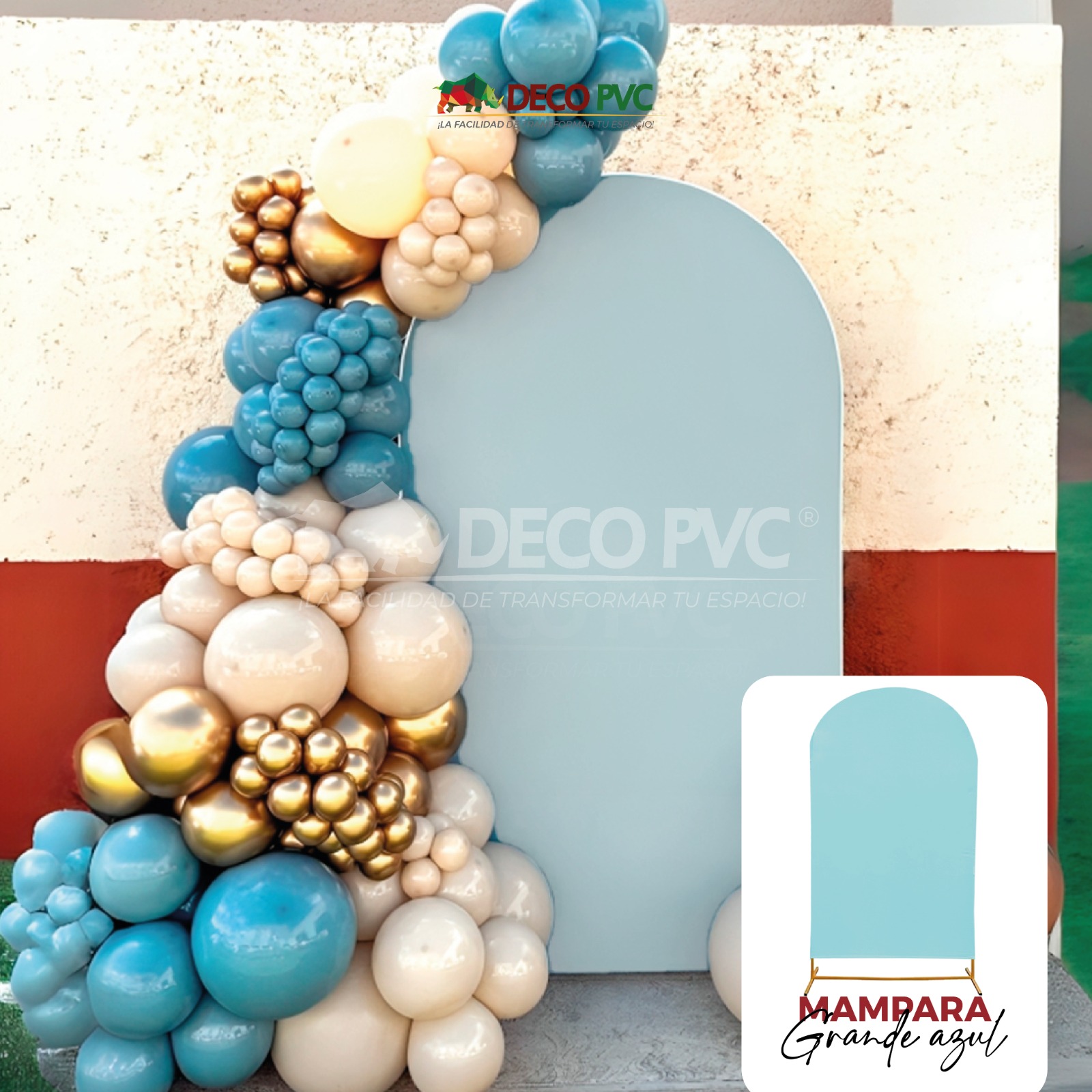 Foto 3 pulgar | Dúo / Kit De Mampara Grande 120x220 Decorativa Con Funda