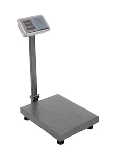 Foto 1 | Bascula Comercial Industrial Digital 200 Kg 110v 30 X 40 Cm, Gris Oscuro