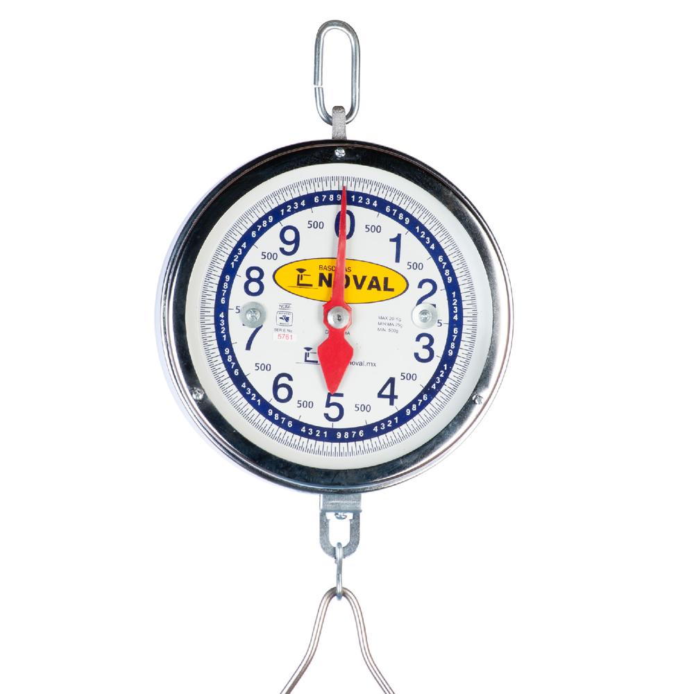 Foto 3 pulgar | Báscula De Reloj Colgante De Charola De 20 Kilos