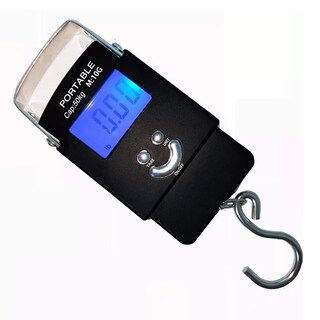 Foto 1 | Báscula Digital De Equipaje Con Gancho, Básculas Para Maleta Eo Safe Imports Esi-16307 Negro