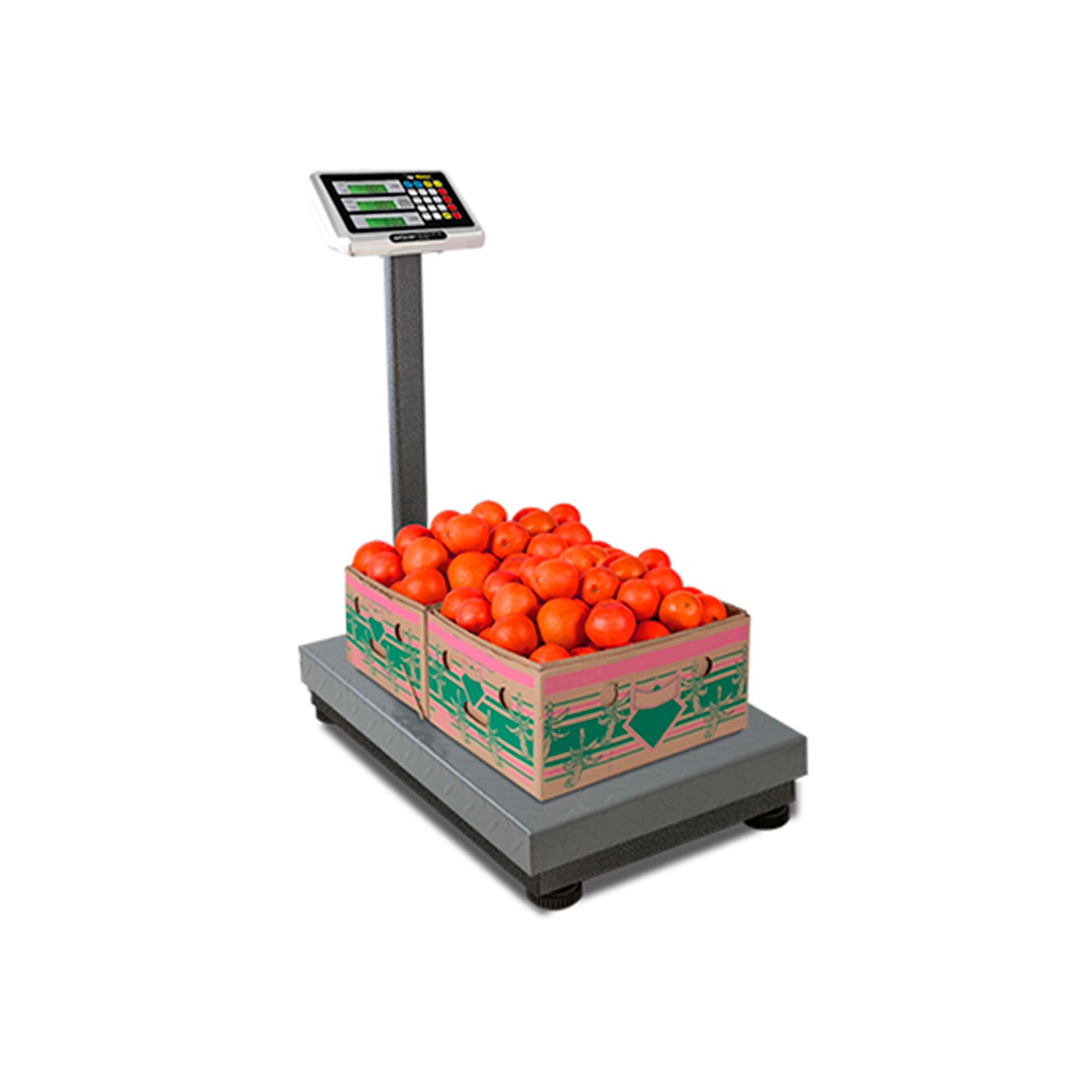 Foto 3 | Báscula De Plataforma Plegable Rhino Bapca-500 Gris Báscula De Plataforma 500 Kg Con Doble Display, Portátil Y Plegab