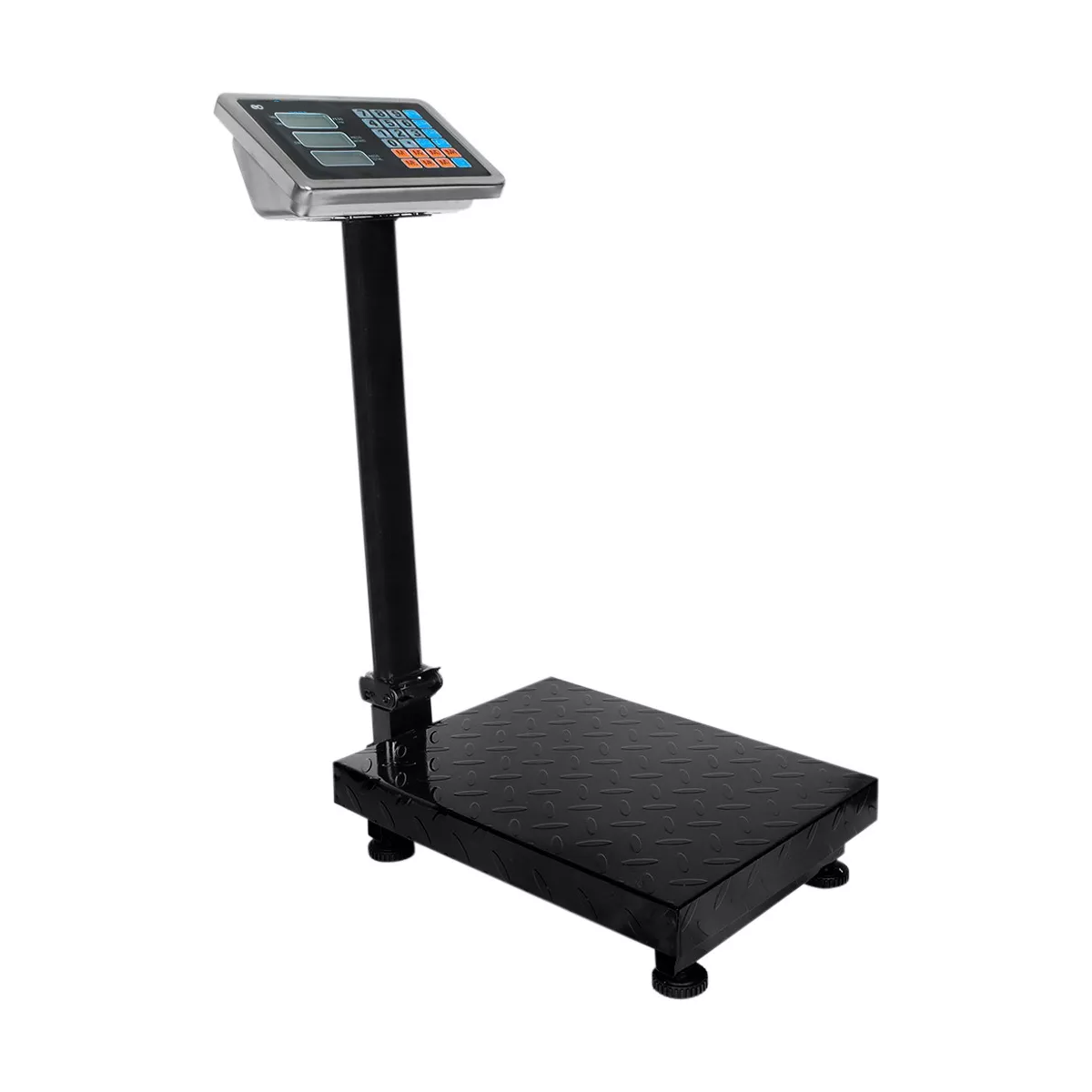 Bascula Comercial Digital De Uso Rudo Hasta 150kg Eo Safe Imports Esi-15055-1 Negro