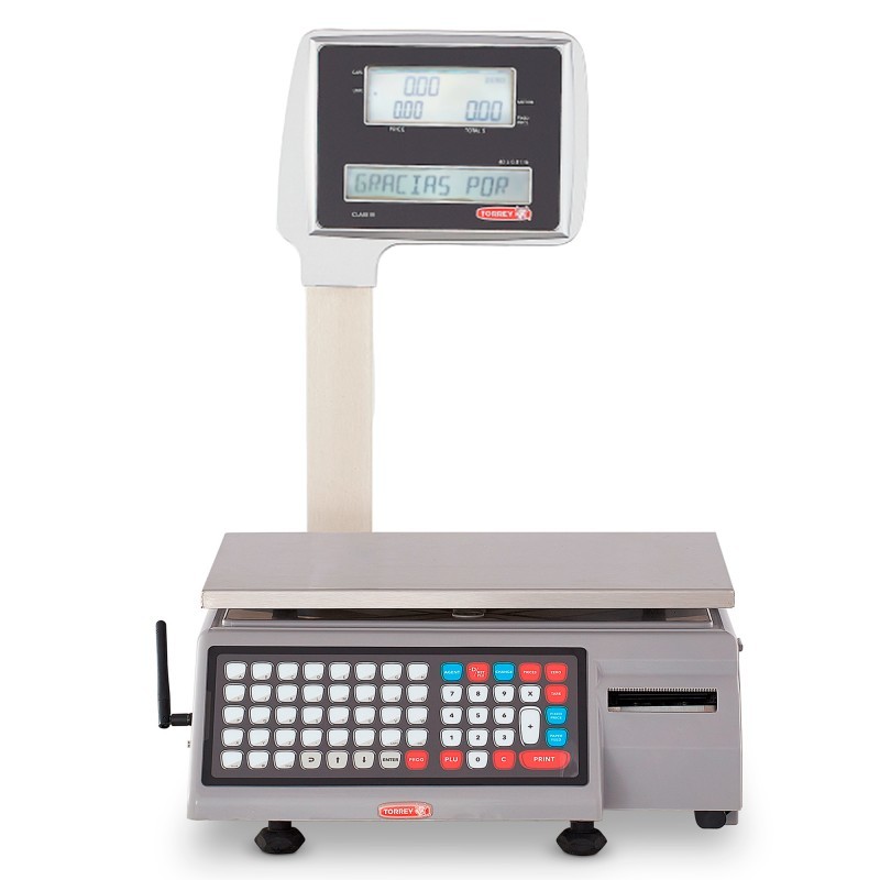 Foto 4 pulgar | Báscula Etiquetadora Torrey W-label40p 40 Kg Plata