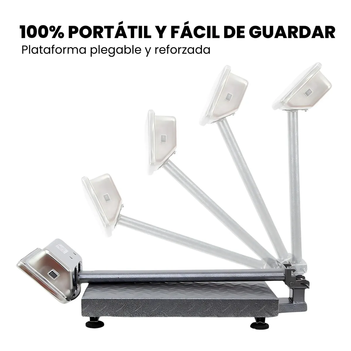 Foto 4 pulgar | Bascula Electrónica Comercial Industrial Digital 150 Kg Eo Safe Imports Esi-19735 Gris