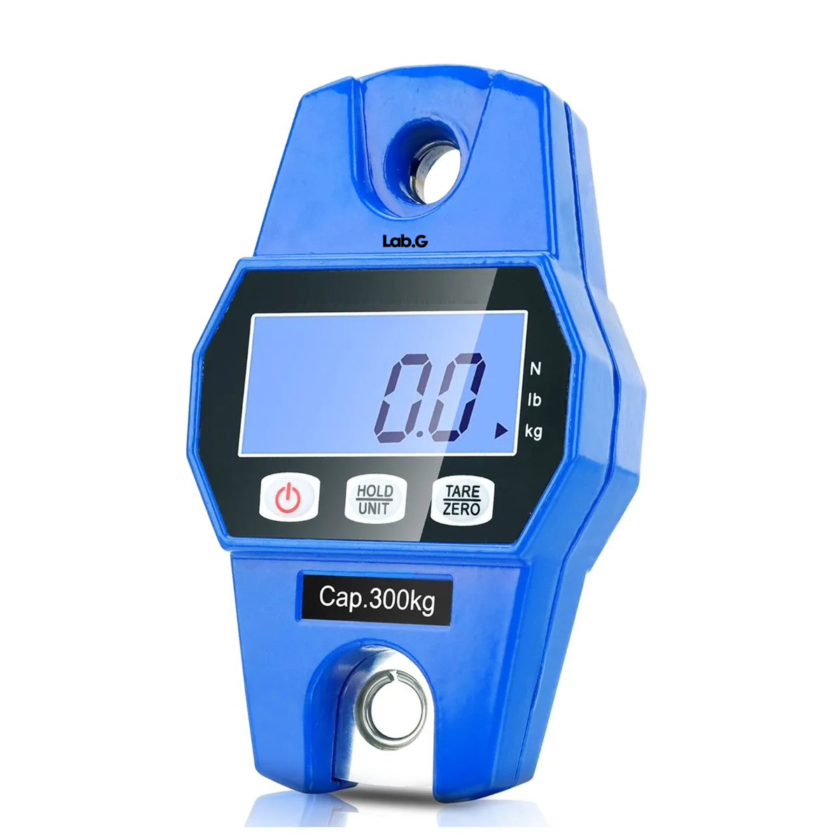 Báscula Industrial Digital Colgante Portátil Con Colgar Lab.g Azul