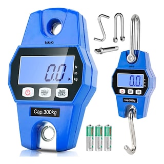 Foto 4 | Báscula Industrial Digital Colgante Portátil Con Colgar Lab.g Azul