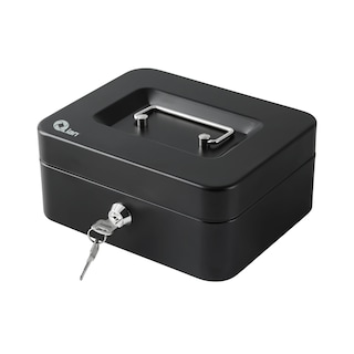 Foto 2 | Caja Para Dinero Qian Qoc-143sk Bandejas Para Billetes Y 5 Monedas Removible, Cerradura De Llave, Portatil Con Asa
