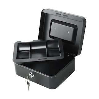 Foto 6 | Caja Para Dinero Qian Qoc-143sk Bandejas Para Billetes Y 5 Monedas Removible, Cerradura De Llave, Portatil Con Asa