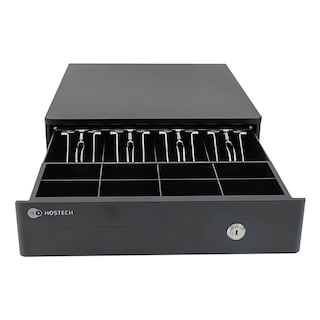 Foto 2 | Cajon De Dinero Hostech Ht-300 4 Billetes 8 Monedas Negro Acero Rj11 Htposcd1b