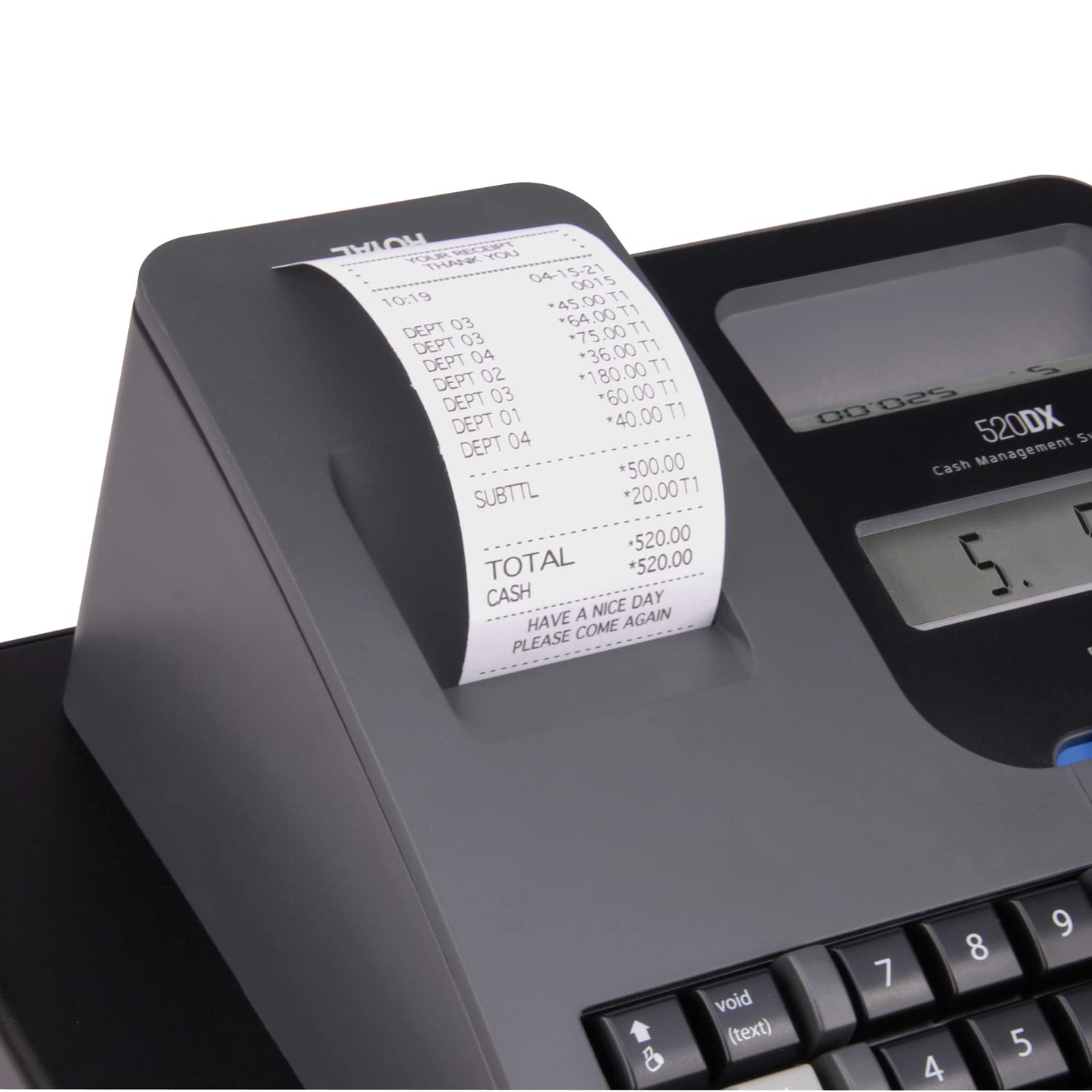 Foto 2 | Caja Registradora Royal 89395u 520dx Electrónica Con Impresión Térmica - Venta Internacional.