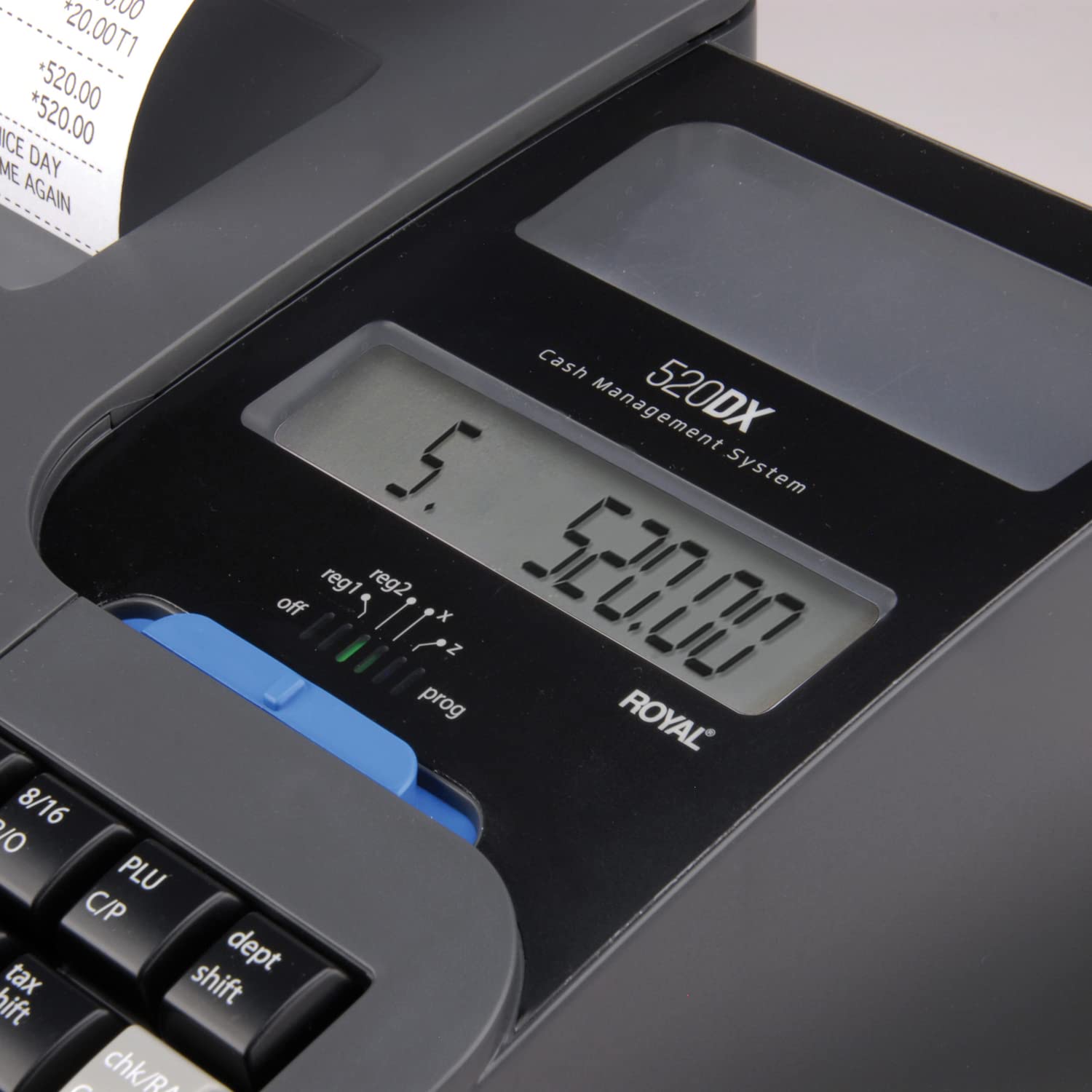 Foto 5 pulgar | Caja Registradora Royal 89395u 520dx Electrónica Con Impresión Térmica - Venta Internacional.