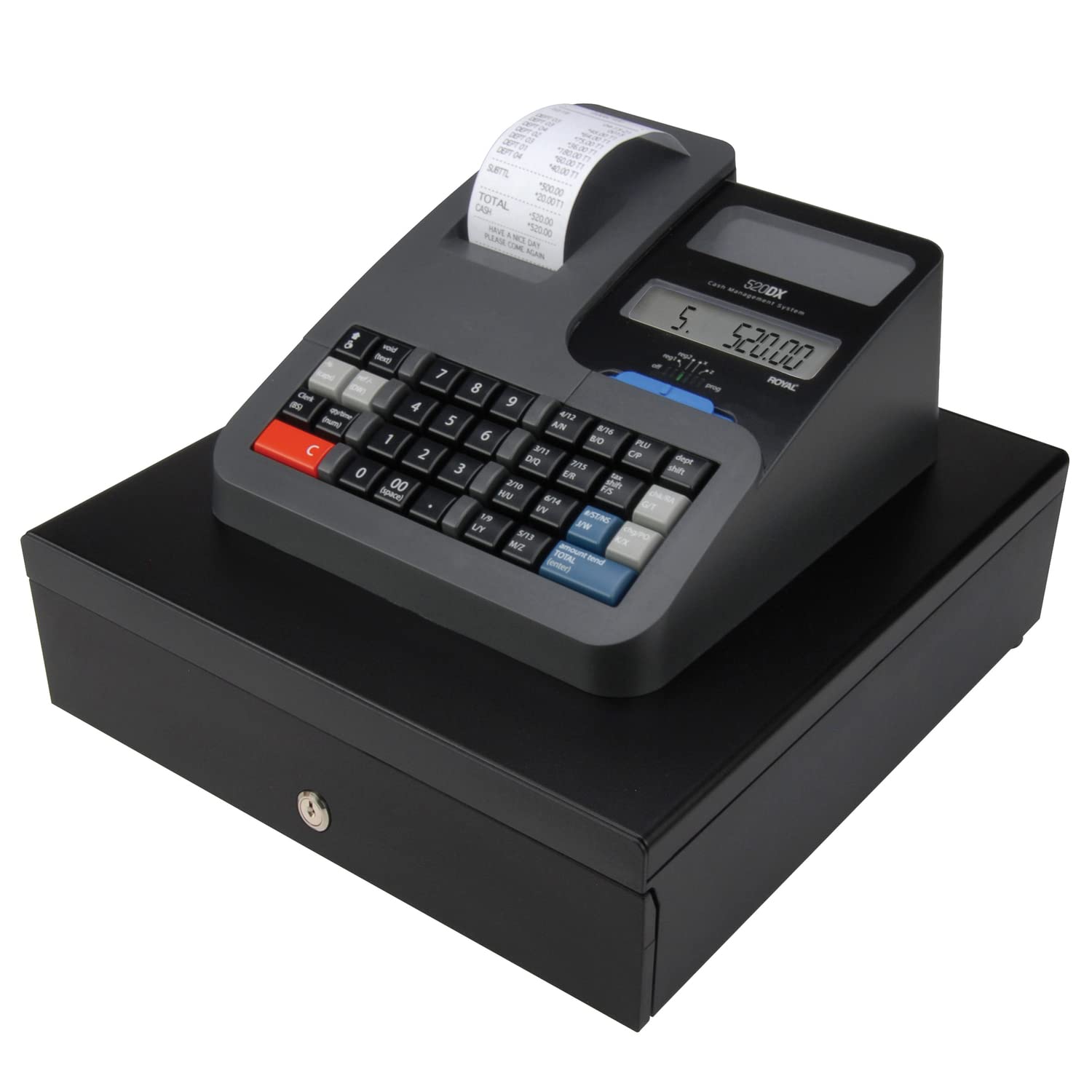 Foto 7 pulgar | Caja Registradora Royal 89395u 520dx Electrónica Con Impresión Térmica - Venta Internacional.