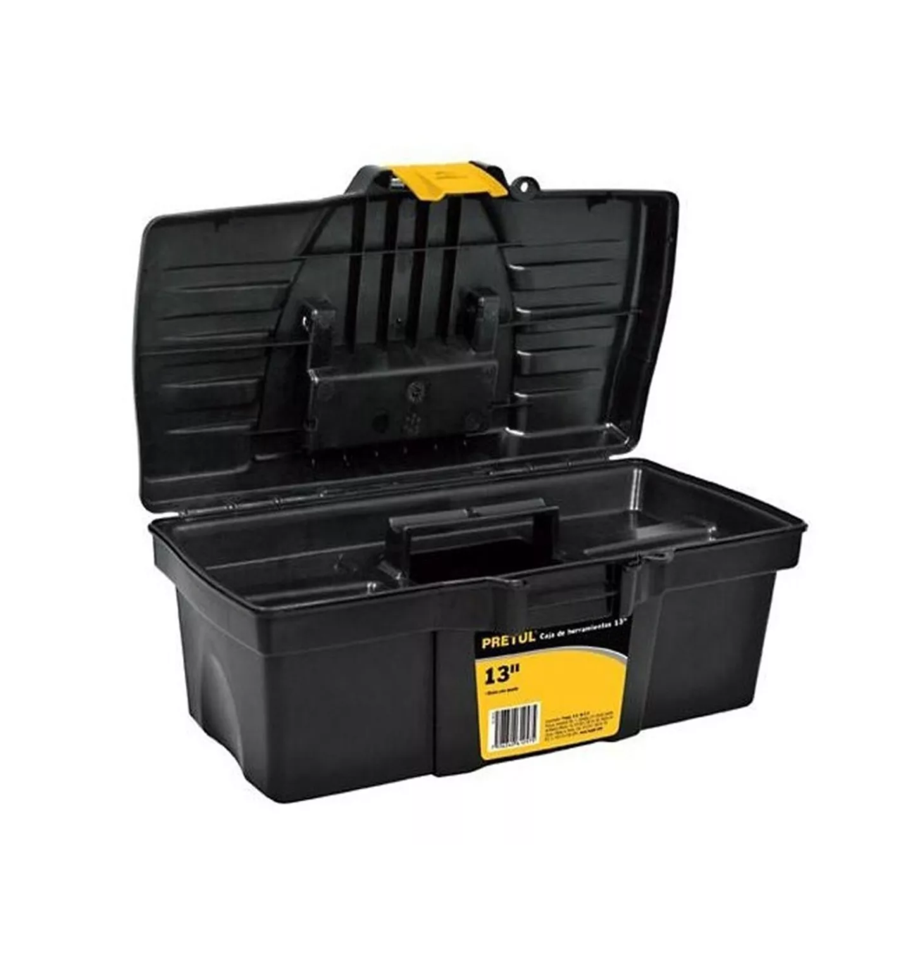 Caja de Herramientas Pretul Negra 13'' $409