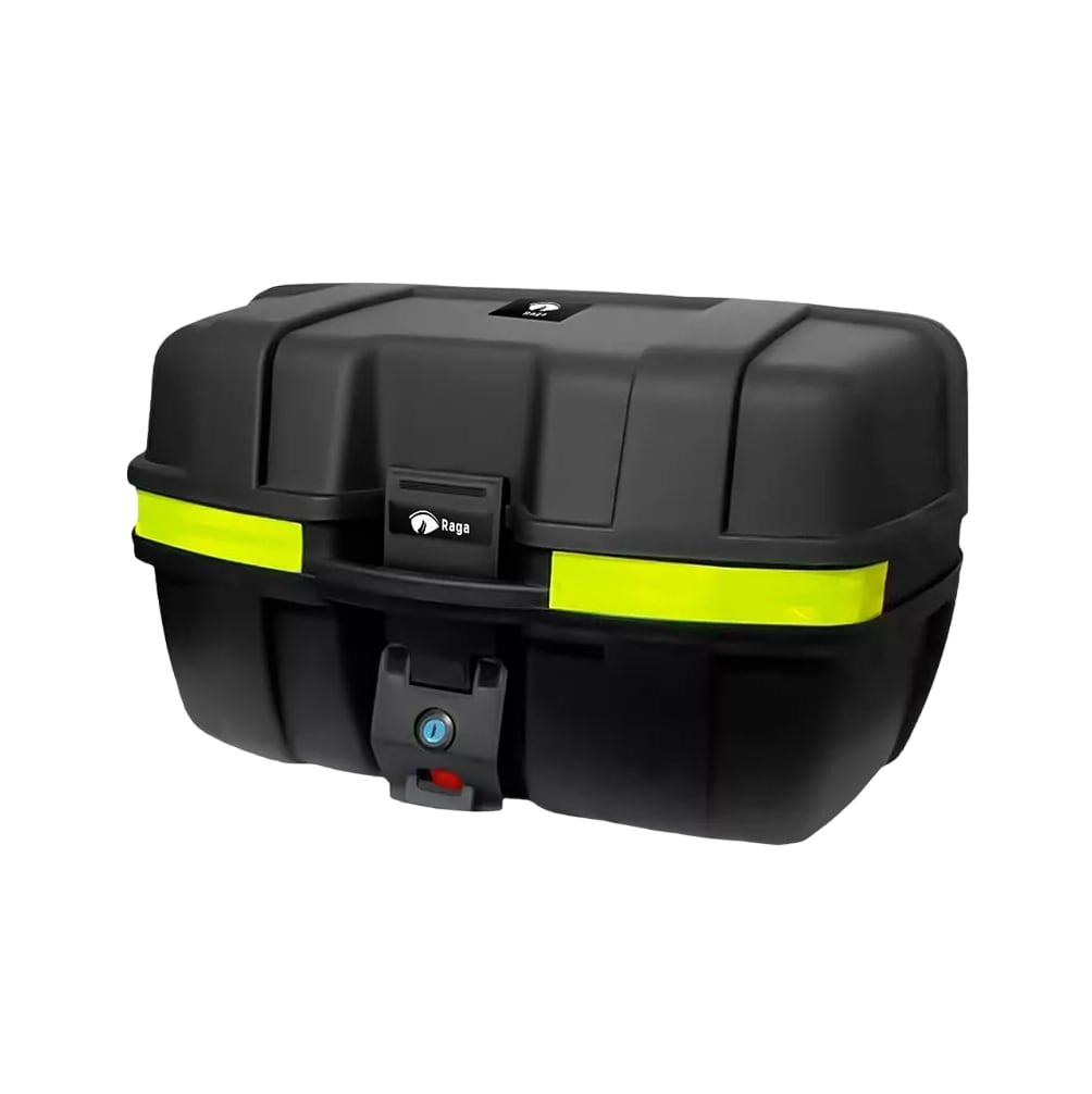 Caja Trasera Para Moto Cajuela 45 L Para 2 Cascos Con Llave $2,259