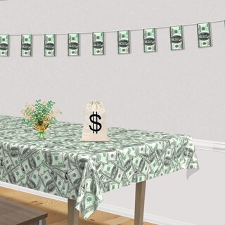 Foto 5 | Accesorio Para Fiestas De Casino Pennant Banner Beistle, Billete De 100 Dólares - Venta Internacional.
