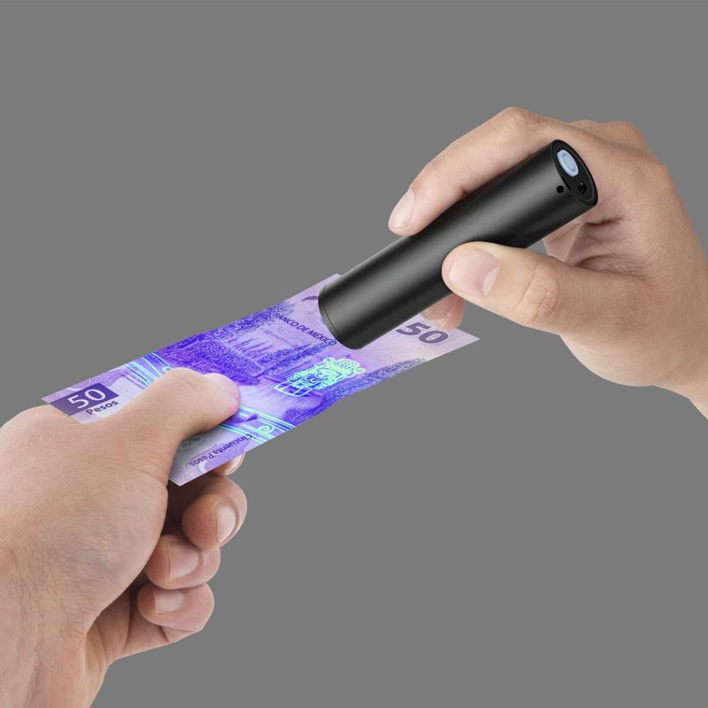 Foto 2 | Mini Linterna De Luz Uv De 365 Nm Con Baterí­a Recargable