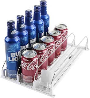 Foto 3 | Organizador Automático De Latas De Refresco Para Dispensador Color Blanco Transparente