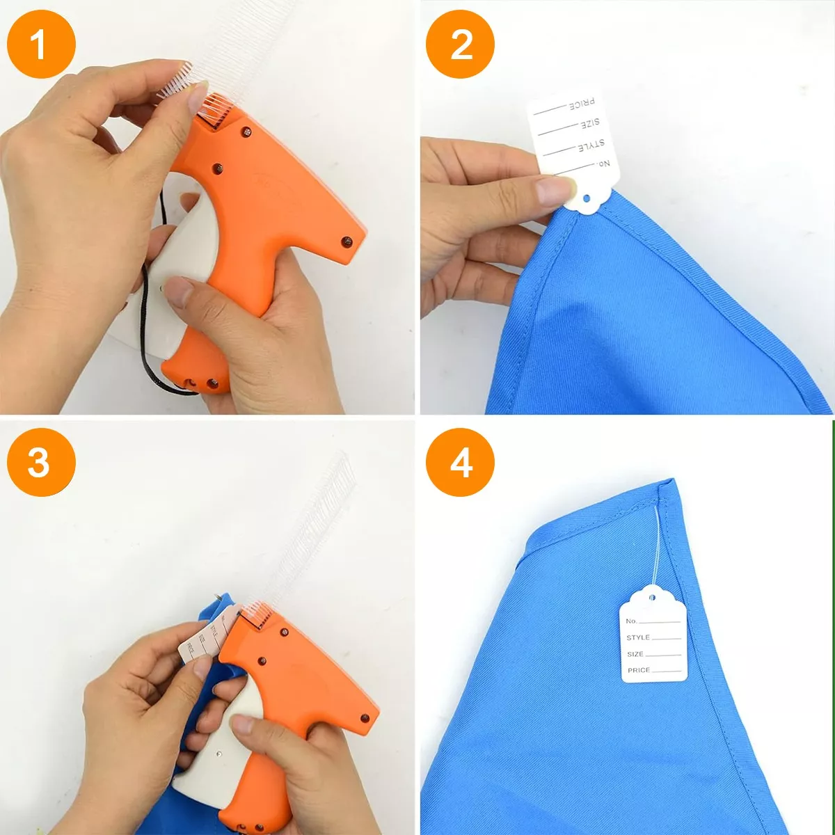 Foto 5 pulgar | Pistolas Etiquetadoras De Ropa Eo Safe Imports Esi-14844 Naranja