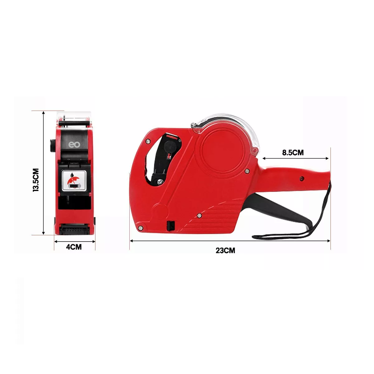 Foto 2 | Pistola Etiquetadora Precio Manual 8 Digitos Eo Safe Imports Esi-14838-1 Rojo