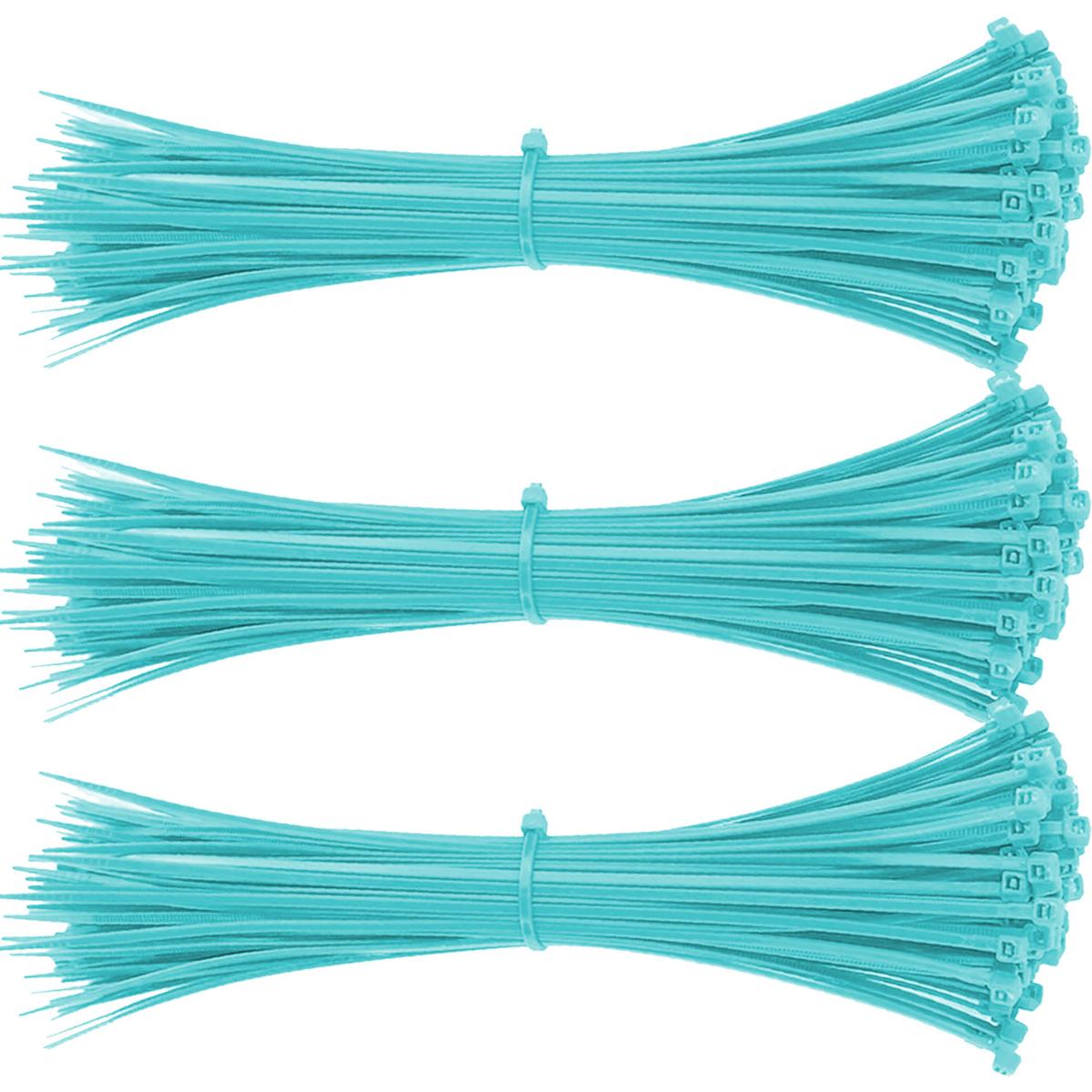 Foto 1 | Sujetadores Para Mangueras Ventdepot Mxzhk-003 300 Piezas Azul Cielo