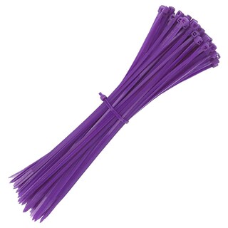 Foto 1 | Cinchos De Colores Ventdepot Mxzpp-001 100 Piezas Morado