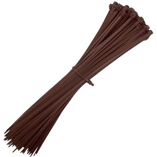 Foto 1 | Cinchos de Nailon Ventdepot Mxzcb-001 100 Piezas Marrón