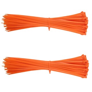Foto 1 | Fijadores Para Tuberia Ventdepot Mxzco-002 200 Piezas Naranja