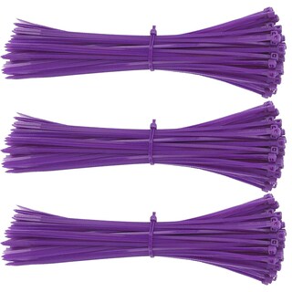 Foto 2 | Cinchos De Nailon Ventdepot Mxzpp-003 300 Piezas Morado