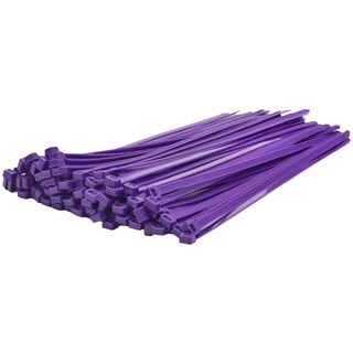 Foto 3 | Cinchos De Nailon Ventdepot Mxzpp-003 300 Piezas Morado