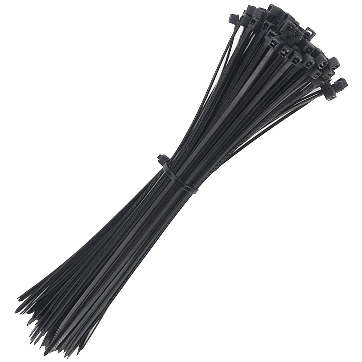 Foto 1 | Cinchos de Nailon Ventdepot Mxzck-001 100 Piezas Negro