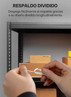 Foto 8 | Cinta De Etiquetas Qian Qze-131, 6 Pack Laminadas 12mm Ancho 8m Largo, Negro/transparente Compatible Con Brother