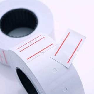 Foto 4 | Rollo Etiquetas Para Etiquetadora Manual 10pz Eo Safe Imports Esi-16351 Blanco