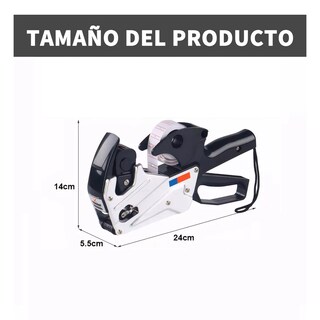 Foto 3 | Etiquetadora Precios 8 Dígitos Eo Safe Imports Esi-16350 Plata