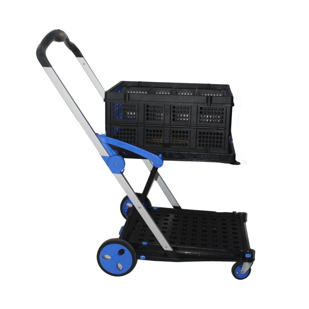 Carrito Para Supermercado Plegable Noval Mod.cs90-tn