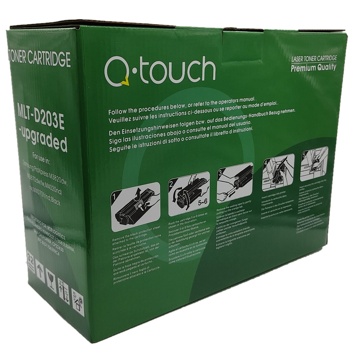 Foto 4 pulgar | Toner Qtouch Mlt 203 Generico Compatible Con Samsung M4020nd