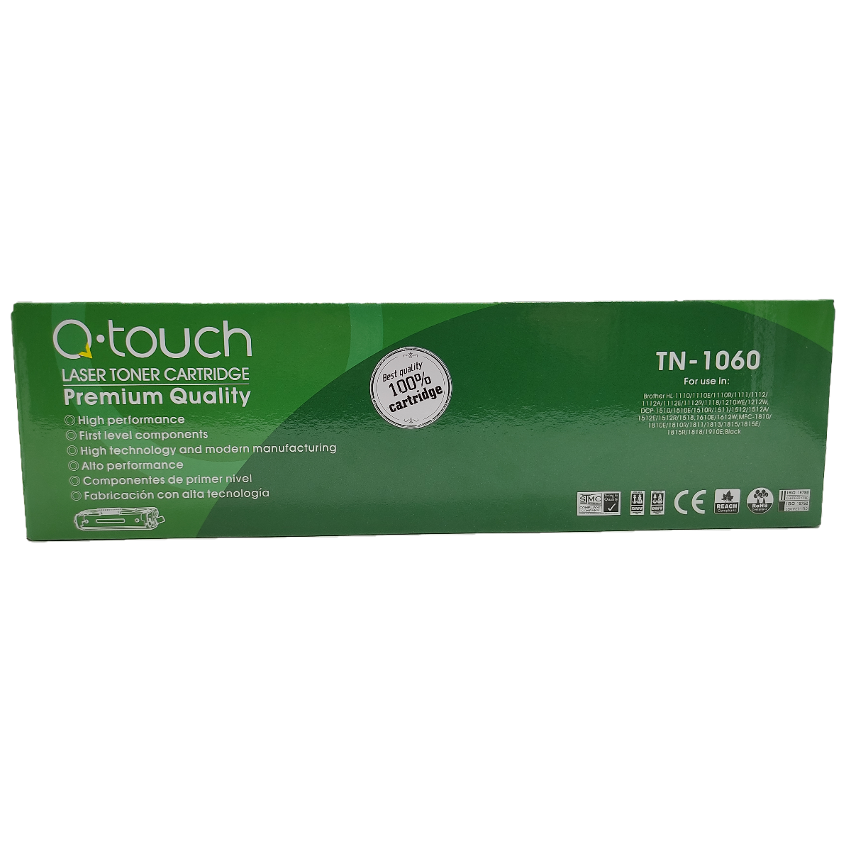 Foto 3 pulgar | Toner Qtouch Tn-1060 Genérico Hl-1110/1111/1112/1212 Dcp1510