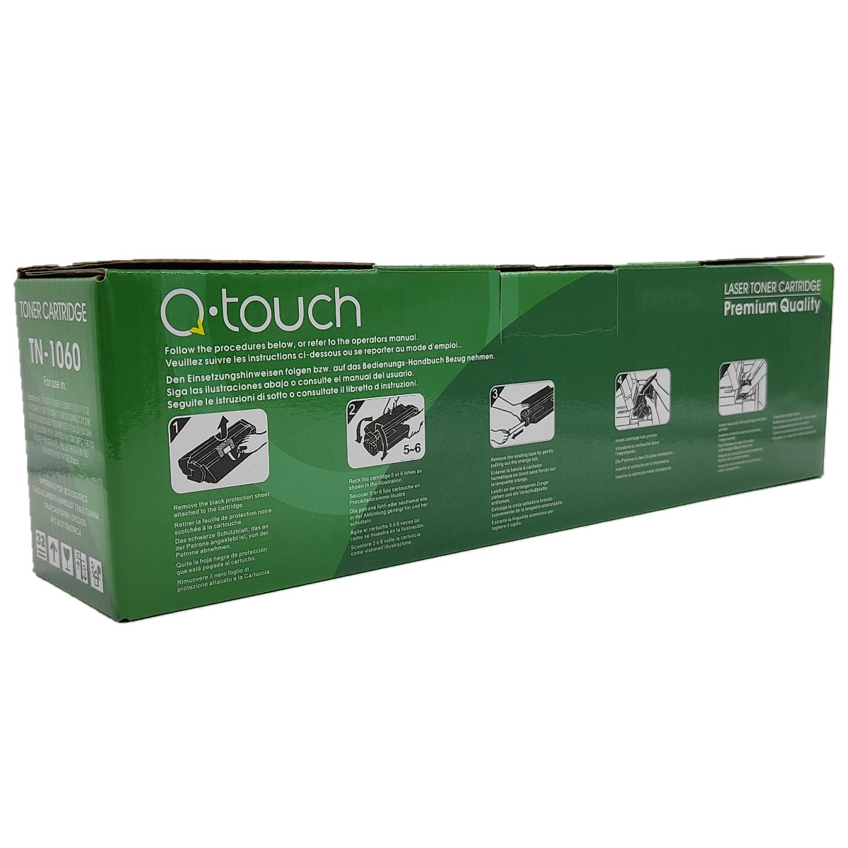 Foto 3 | Toner Qtouch Tn-1060 Genérico Hl-1110/1111/1112/1212 Dcp1510