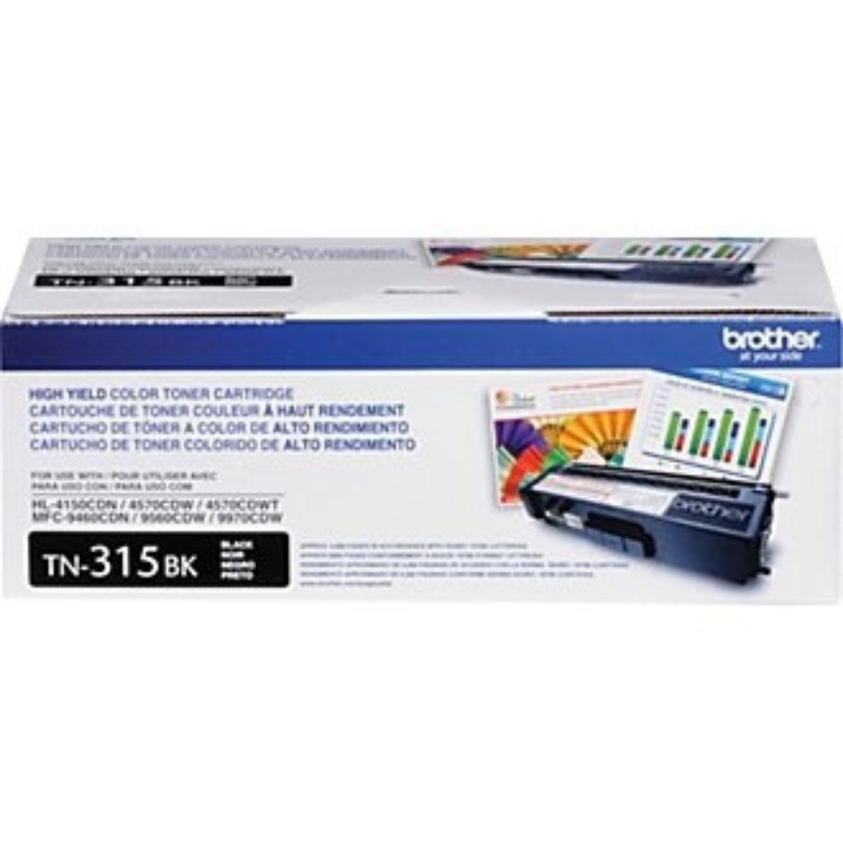 Tóner Brother Tn-315bk Negro, 6,000 Páginas