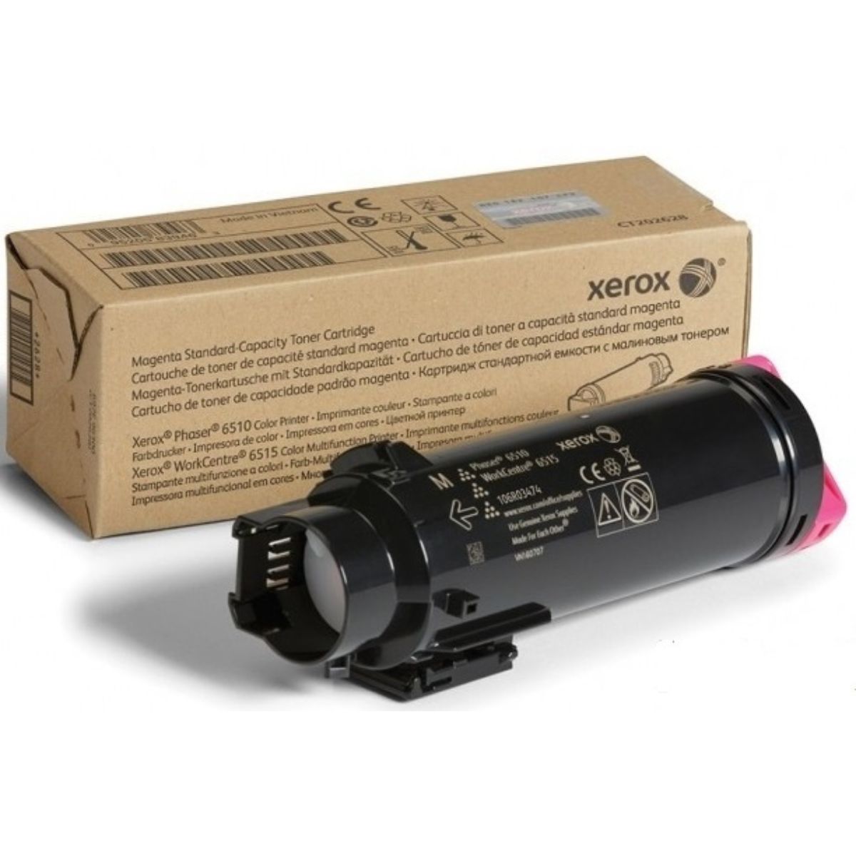 Tóner Xerox 106R03694 Magenta de Alto Rendimiento para Impresoras Xerox