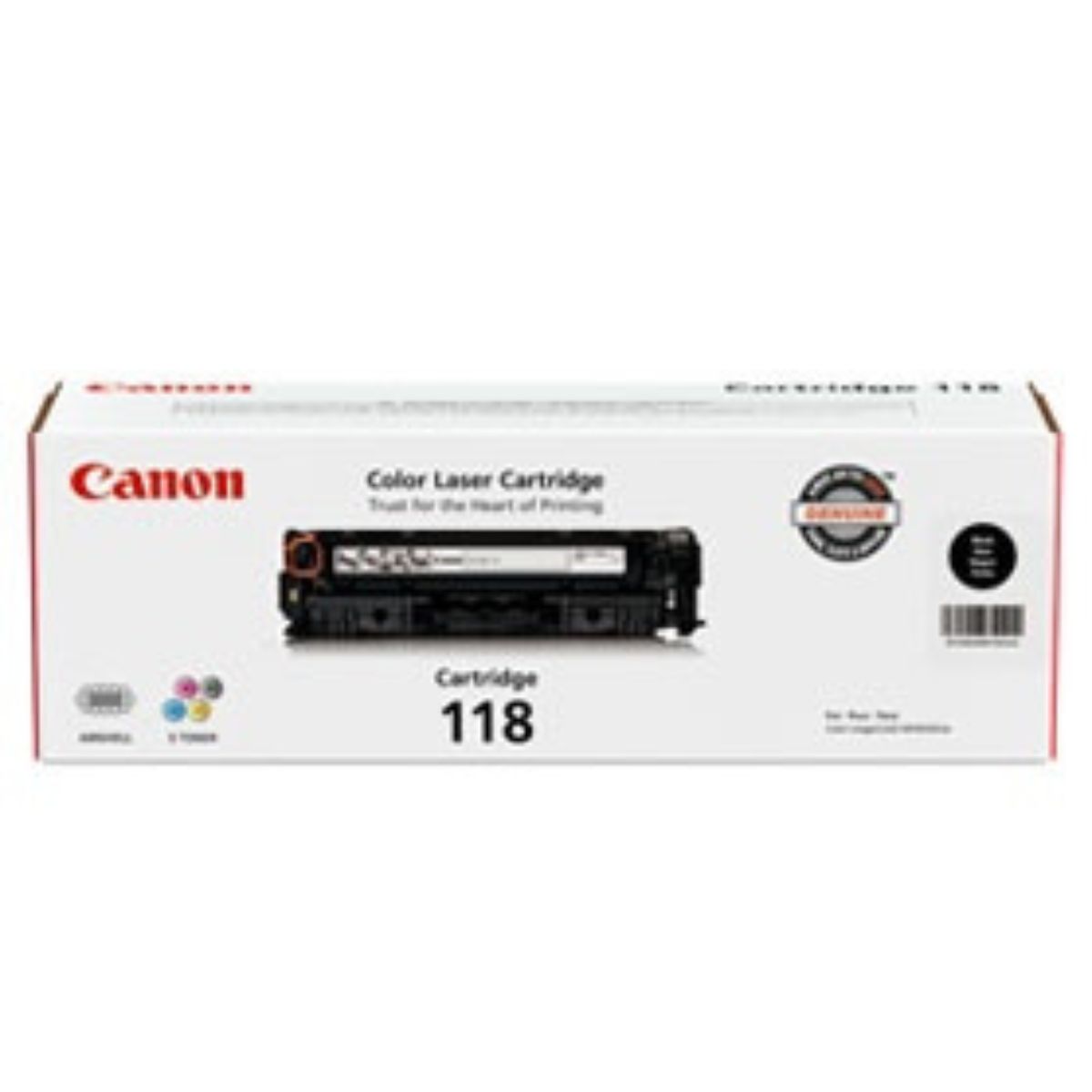 Foto 1 | Tóner Canon 118 Negro 3,400 Páginas