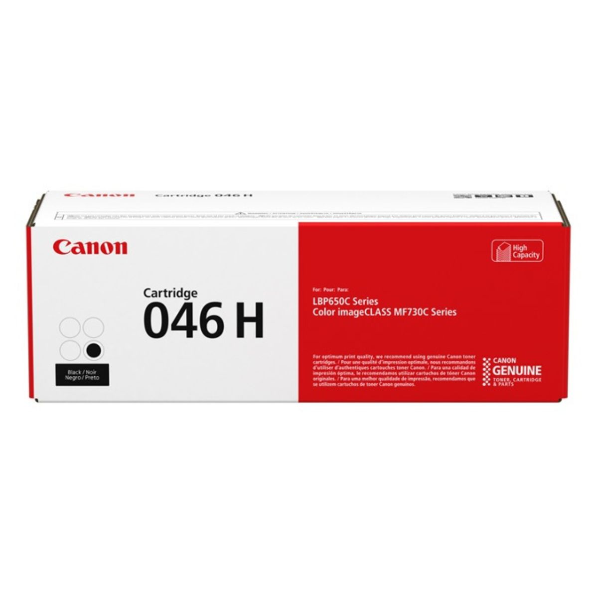 Tóner Canon 046 H Alto Rendimiento Negro 6.300 Páginas