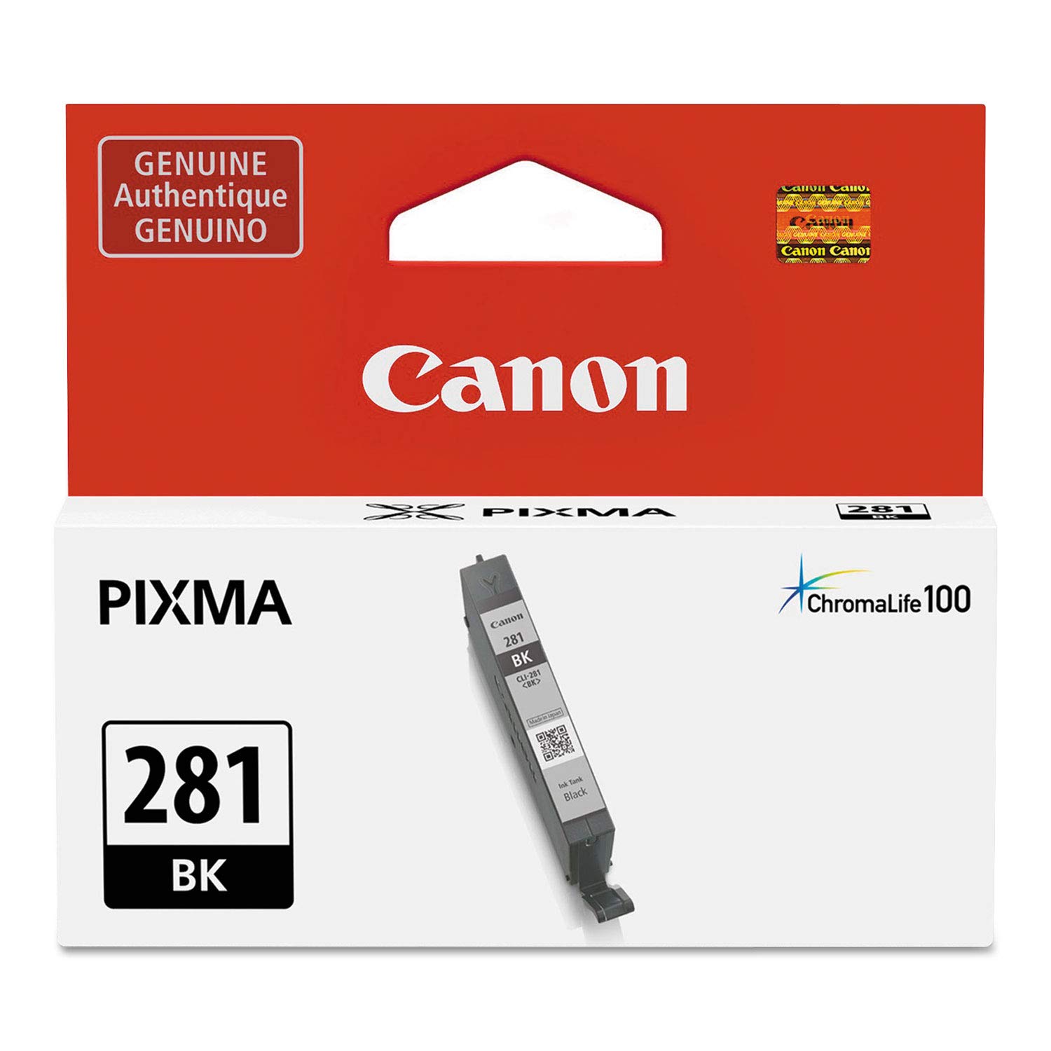 Foto 2 pulgar | Depósito De Tinta Canon Cli-281 Negro Compatible Con Tr8520, Tr7520 - Venta Internacional.