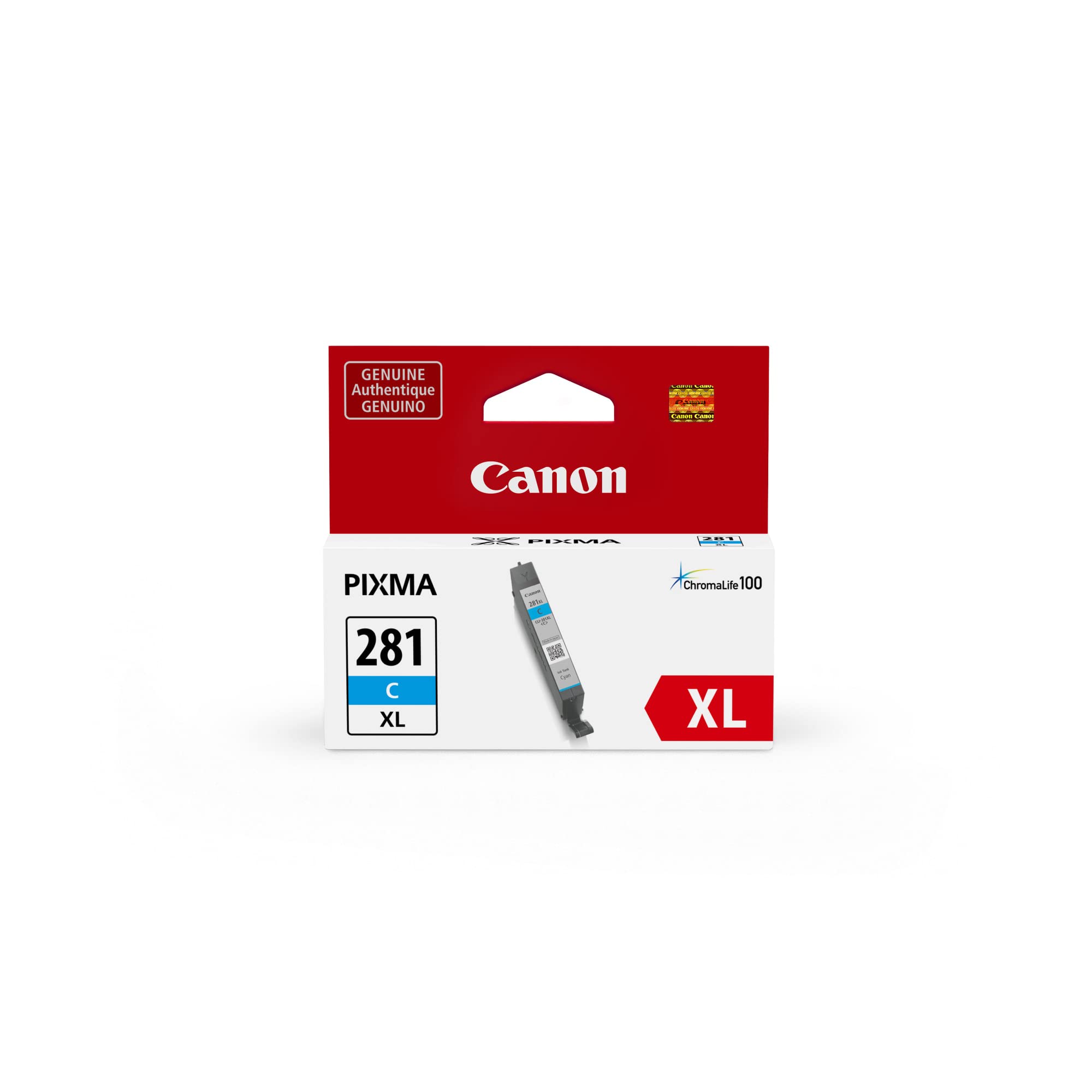 Depósito De Tinta Canon Cli-281xl Cyan Compatible Con Tr7520, Tr8520 - Venta Internacional.