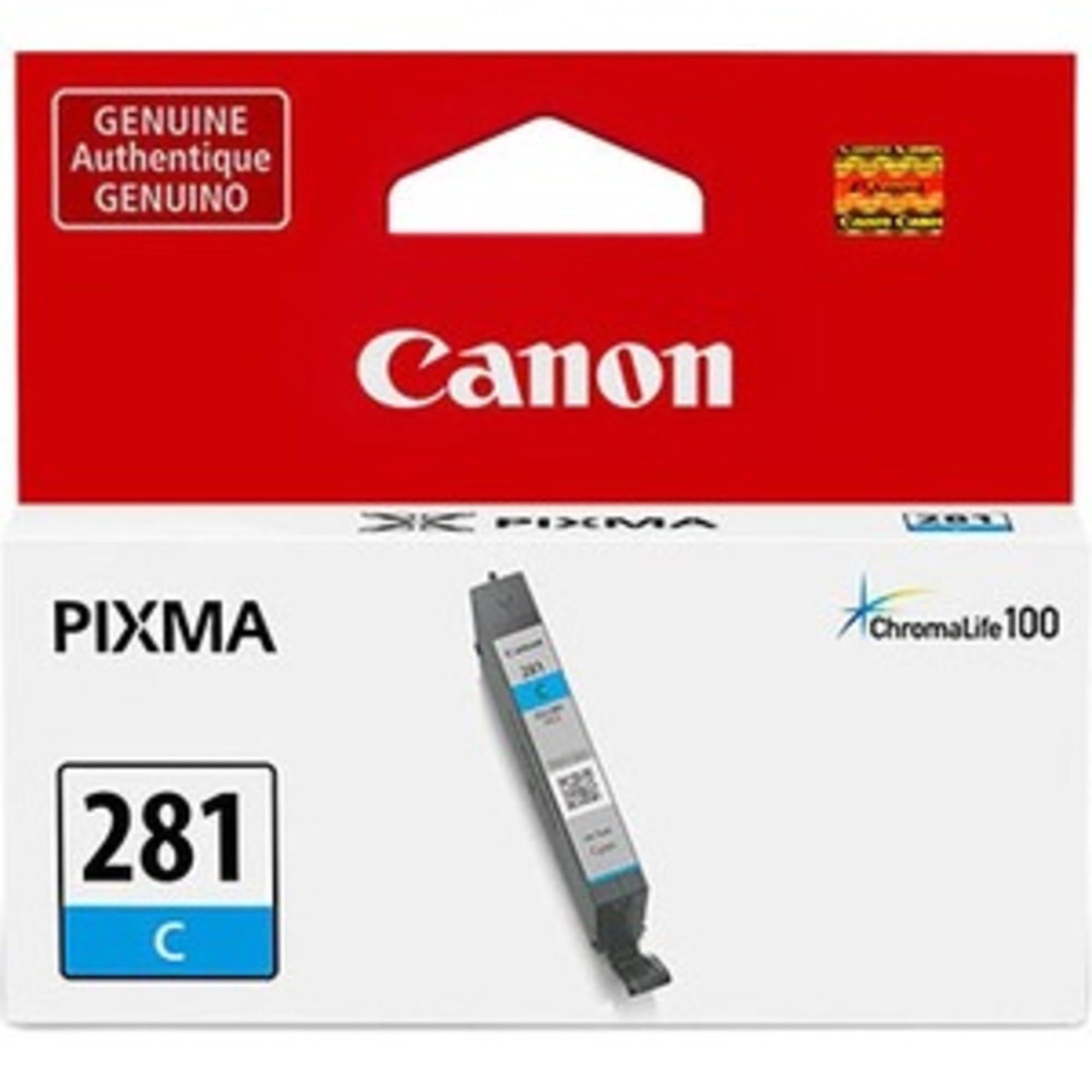 Foto 3 pulgar | Tinta Canon Cli-281 Cian Para Tr7520  Tr8520  Tr8620  Ts6120  Ts6220 - Venta Internacional.
