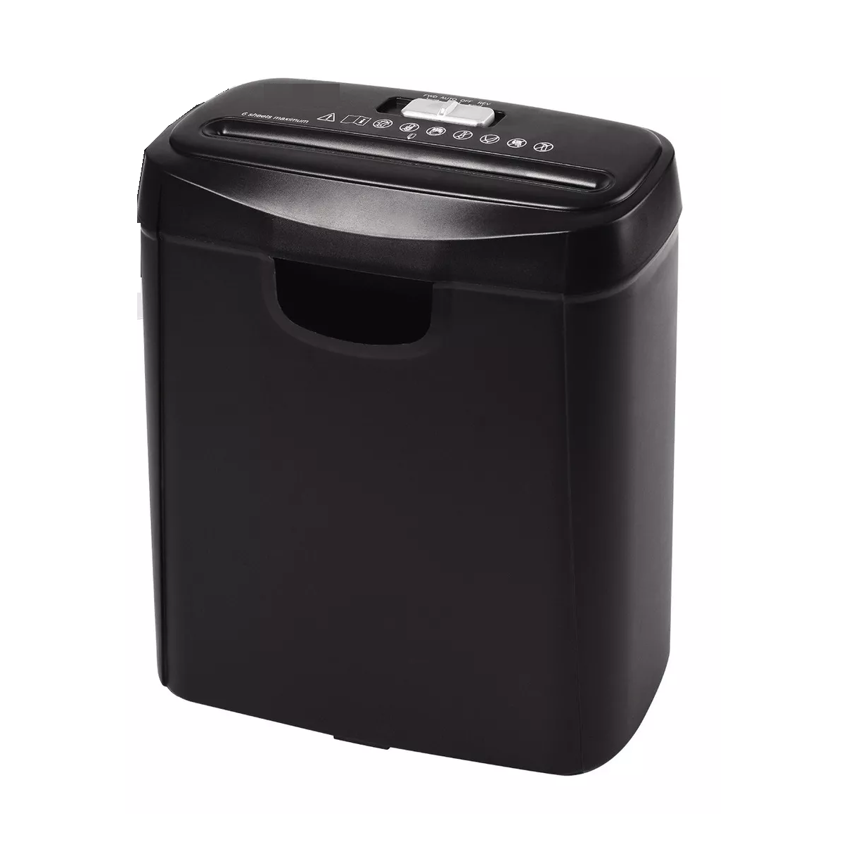 Trituradora De Papel Y Tarjetas De Crédito Automatica 10 L Eo Safe Imports Esi-18288 Negro