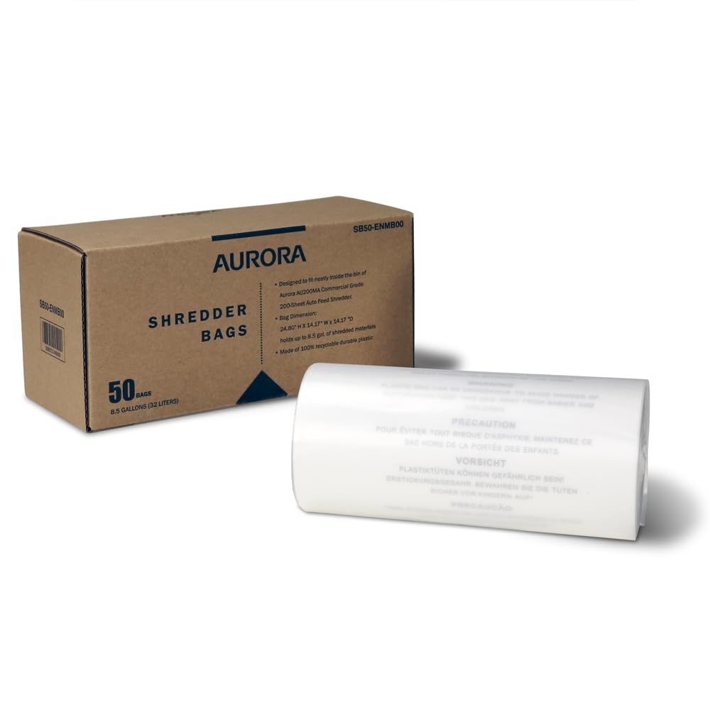 Foto 2 pulgar | Bolsas Trituradoras Aurora Sb50 para Au200ma y Au220mb 32l - Venta Internacional