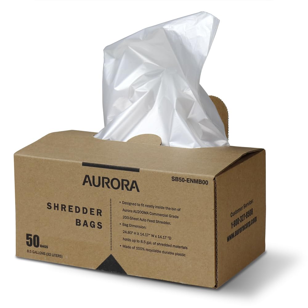 Foto 3 pulgar | Bolsas Trituradoras Aurora Sb50 para Au200ma y Au220mb 32l - Venta Internacional